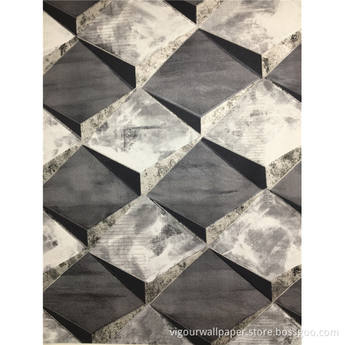 abstract vinyl waterproof wall paper decoration wallpaper